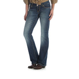 Wrangler Ladies Mae Retro Mid Rise Boot Cut Jean #09MWZMS