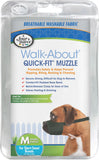 FOUR PAWS WALK ABOUT QUICK FIT DOG MUZZLE