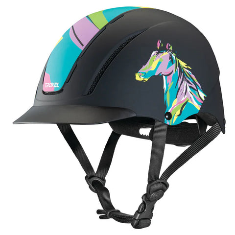 Troxel Spirit Riding Helmet #04-537 Pop Art Pony