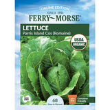 Lettuce, Parris Island Organic Seeds, 1.2G #0816