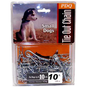 Dog Tie Out Chain 10FT. #08600201