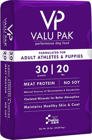 Valu Pak 30/20 Purple Bag Puppy Food 50lb #25801508