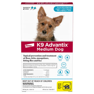 K9 Adantix Medium Dog 2 Pack #08642364