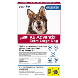 K9 Advantix Extra Large Dog 2 Pack #08642369