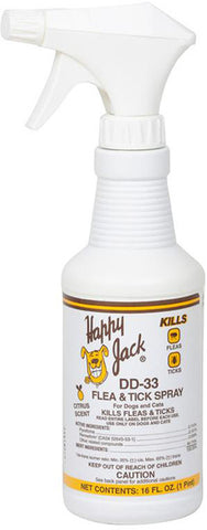 Happy Jack DD-33 Flea & Tick Spray 16oz