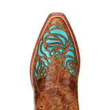 Ariat Ladies Dusty Rose X Toe Western Boot #10017392