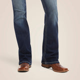 Ariat Women's R.E.A.L. Mid Rise Stretch Entwined Boot Cut Jean #10017510