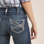 Ariat Women's R.E.A.L. Mid Rise Stretch Entwined Boot Cut Jean #10017510