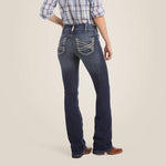 Ariat Women's R.E.A.L. Mid Rise Stretch Entwined Boot Cut Jean #10017510