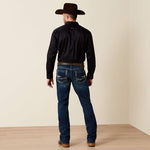 Ariat Men's M4 Low Rise Stretch Adkins Boot Cut Jean #10021767