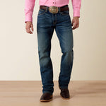 Ariat Men's M4 Low Rise Stretch Preston Boot Cut Jean #10023455