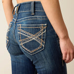Ariat R.E.A.L. Mid Rise Stretch Entwined Festival Boot Cut Jean #10025286