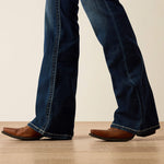 Ariat R.E.A.L. Mid Rise Stretch Entwined Festival Boot Cut Jean #10025286