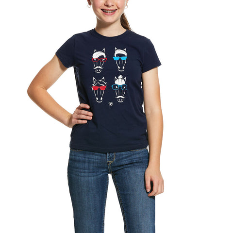 Ariat Girls Hipster Horse Shirt  #10030427