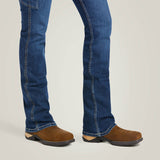 Ariat Ladies Rebar Work Flex Perfect Rise Riveter Boot Cut Jean #10039142
