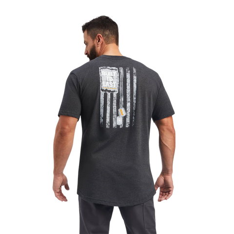 Ariat Men's Rebar Strong Dog Tags Pocket Work T #10039147