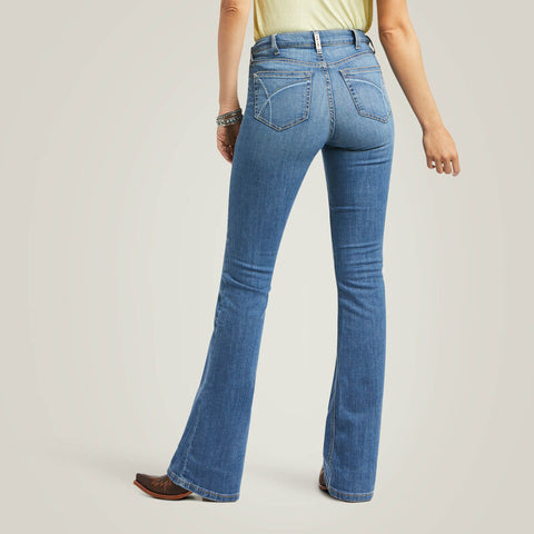 Ariat Ladies REAL High Rise Daniela Boot Cut Jeans #10039602
