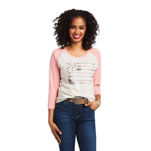 Ariat Ladies Raglan T-Shirt #10039824