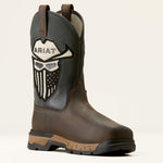 Ariat Men's Rebar Flex Western VentTEK Incognito Composite Toe Work Boot #10031507
