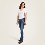 Ariat Ladies R.E.A.L. Mid Rise Raquel Boot Cut Jean #10041061