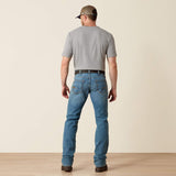 Ariat Men's Rebar M4 Low Rise DuraStretch Edge Boot Cut Jean #10041087