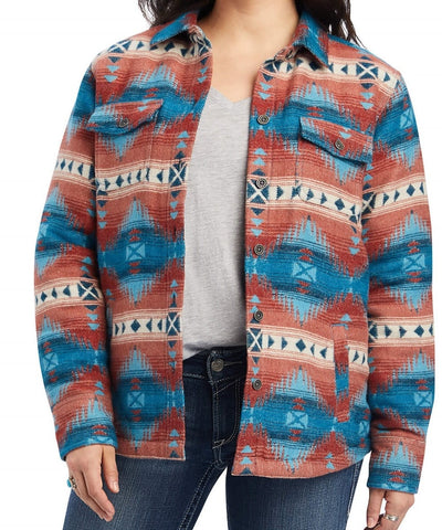 Ariat Ladies Shacket Shirt Jacket Aztec #10041578
