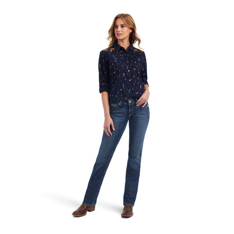 Ariat Ladies Dakota Snap Shirt  #10041677