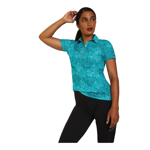 Ariat Ladies Dri Fit Polo Shirt #10043437