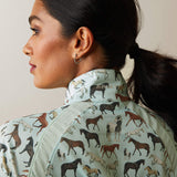 Ariat Ladies Sunstopper 2.0 Shirt 1/4 Zip Top #10043593