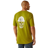Ariat Men's Rebar Cotton Strong Work T Green #10048748