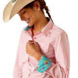Ariat Ladies Kirby Camellia Rose Stripe Shirt  #10048884