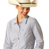 Ariat Ladies Kirby True Blue Shirt  #10048886
