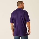 Ariat Men's AC Polo Shirt Purple #10051341