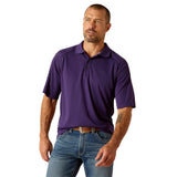 Ariat Men's AC Polo Shirt Purple #10051341