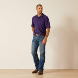 Ariat Men's AC Polo Shirt Purple #10051341
