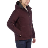 Carhartt Women's Full Swing Caldwell Jacket #102248-633 (Deep Wine)