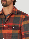 Wrangler Quilted Flannel Shirt Jacket #2318474