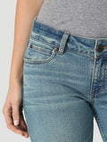Wrangler Ladies Mae Mid Rise Trouser Jean #2328368