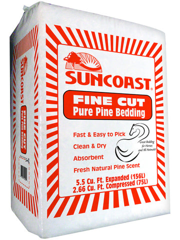 Pine Shavings Suncoast Fine Cut 5.5 CUFT. #13730040