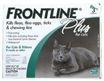 Frontline Plus for Cats 3pk #13842544