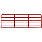 Gate 6-Bar Round Corner Red Gate