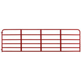 Gate 6-Bar Round Corner Red Gate