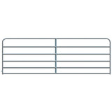 Gate 6-Bar Round Corner Galvanized Gate
