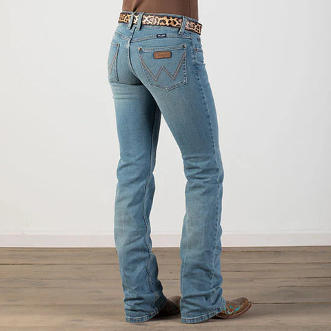 Wrangler Ladies Mae Mid Rise Trouser Jean #2328368