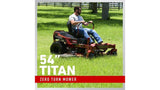 54 in. (137 cm) TITAN® MyRIDE® Zero Turn M - Toro #76511