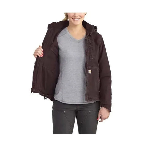 Carhartt Women's Full Swing Caldwell Jacket #102248-633 (Deep Wine)