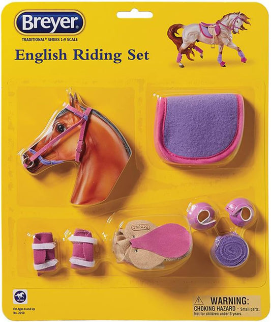 Breyer English Riding Set - Hot Colors #2050