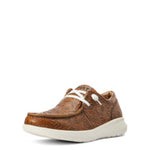 Ariat Women's Hilo Shoe Brown Floral Embossed #10042508