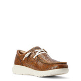 Ariat Women's Hilo Shoe Brown Floral Embossed #10042508