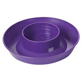 PLASTIC SCREW ON MASON JAR BASE 1QT